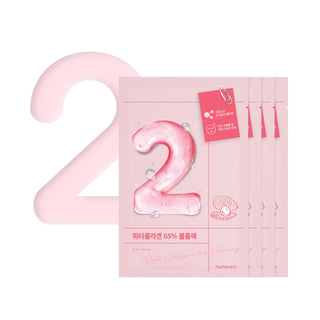 No.2 Water Collagen 65% Voluming Sheet Mask (4ea)