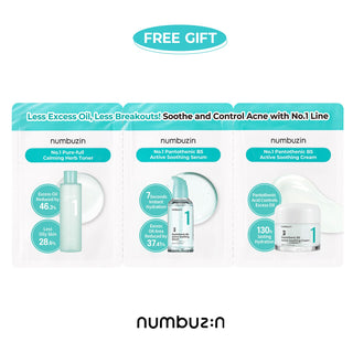 [Free Gift] No 1. 3 type sample pouch 6ml