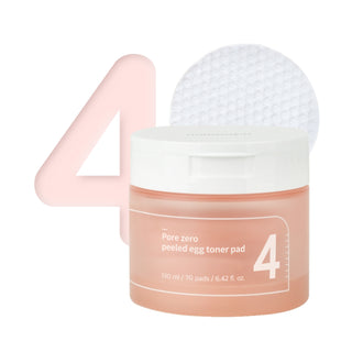 No.4 Pore Zero Peeled Egg Toner Pad