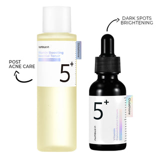 No.5+ Vitamin Toner & Serum Duo